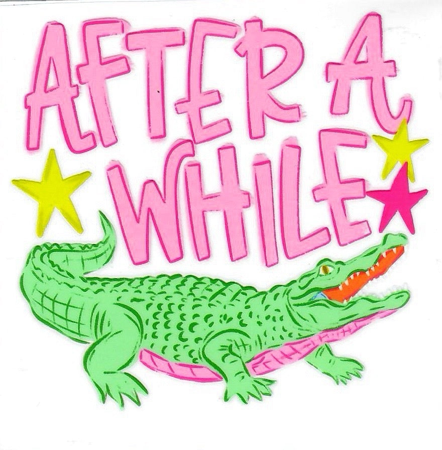 Alligator Decal