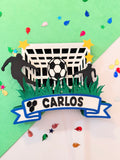 Soccer Birthday Cake Topper