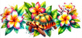 Flower turtle