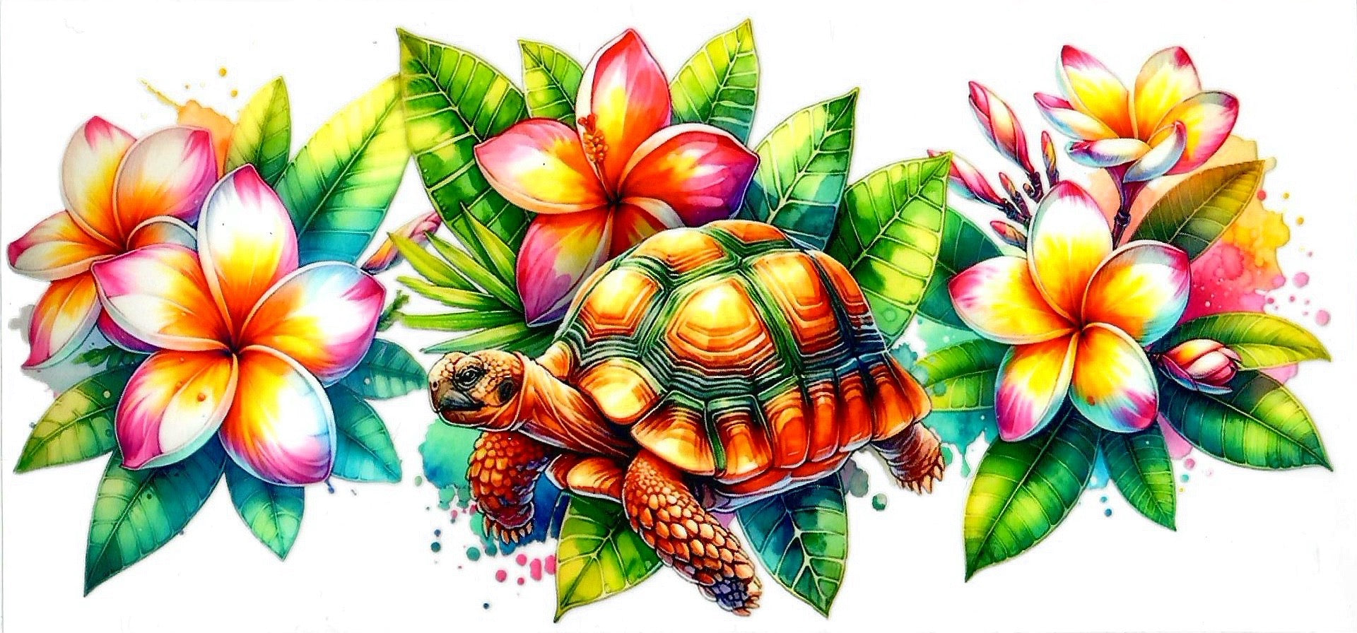 Flower turtle