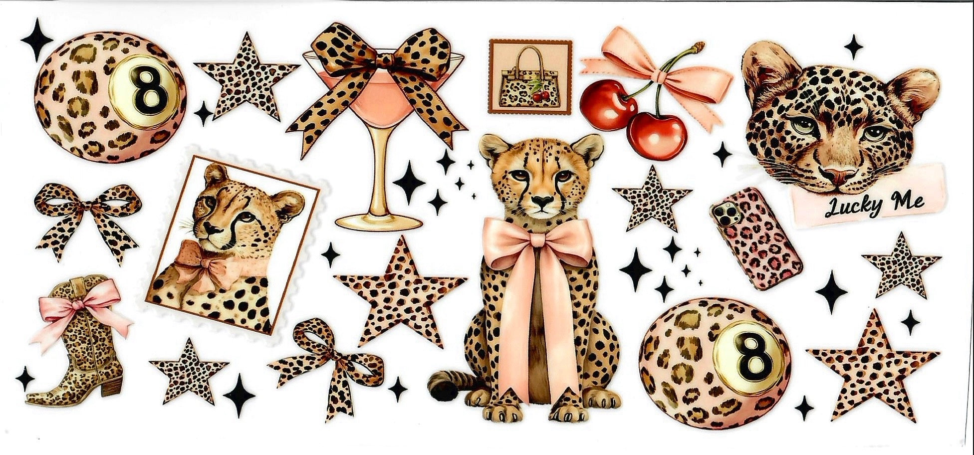 Lucky Me Cheetah Bow