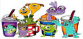 Monster coffee cup