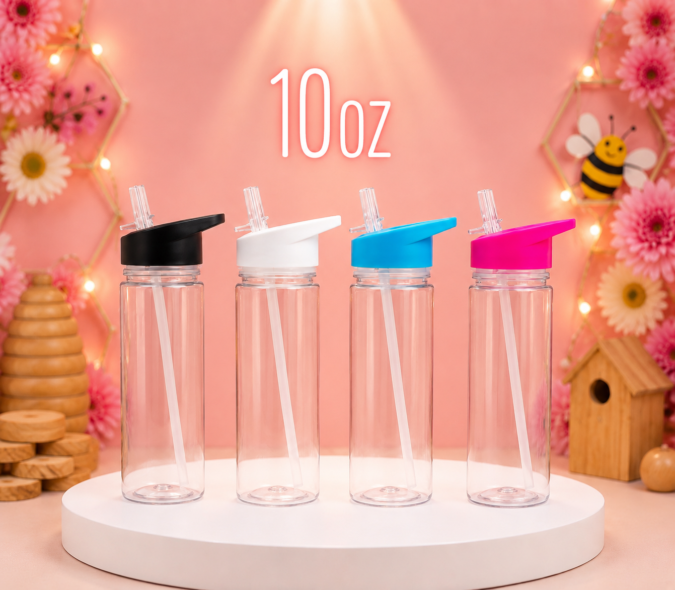 10oz -Design Your Own Custom Cup | Choose Your Cup Style & Effect | Handmade by Sweet Bee Party Co.
