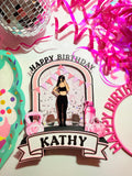 Fitness Theme Cake Topper