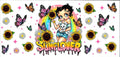 Cartoon BB &Sunflowers