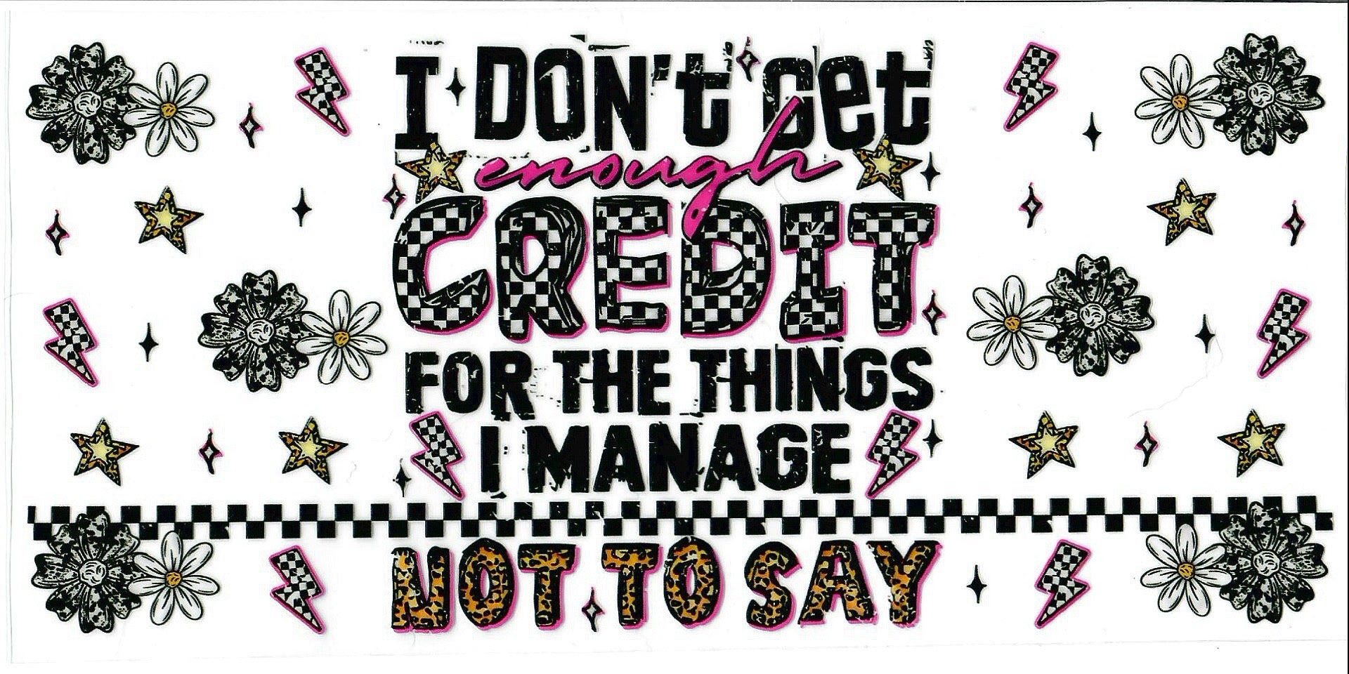 I don’t get credit