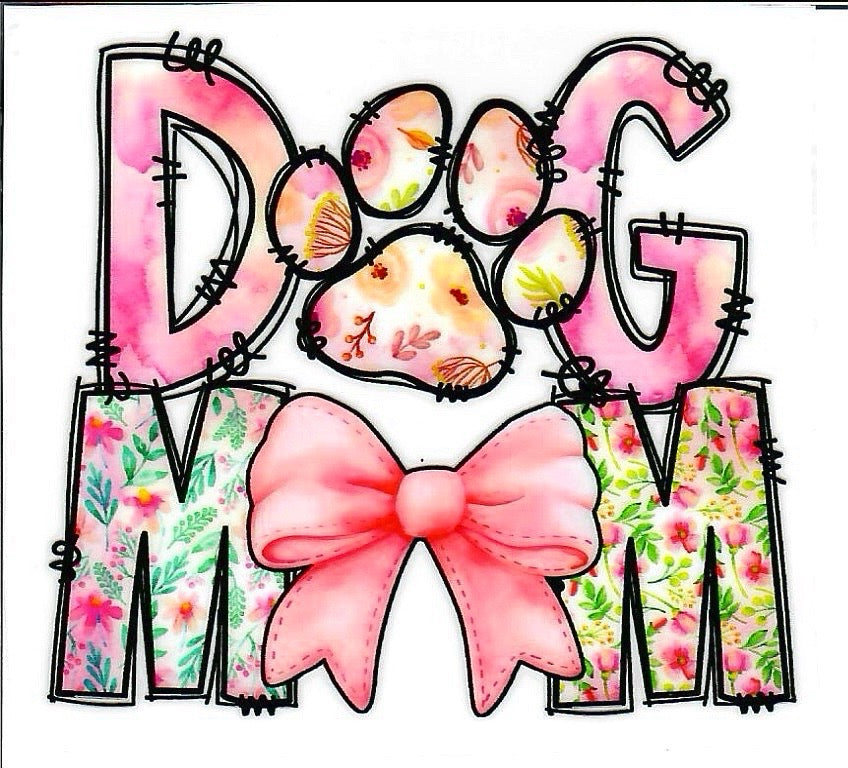Dog Mom Decal